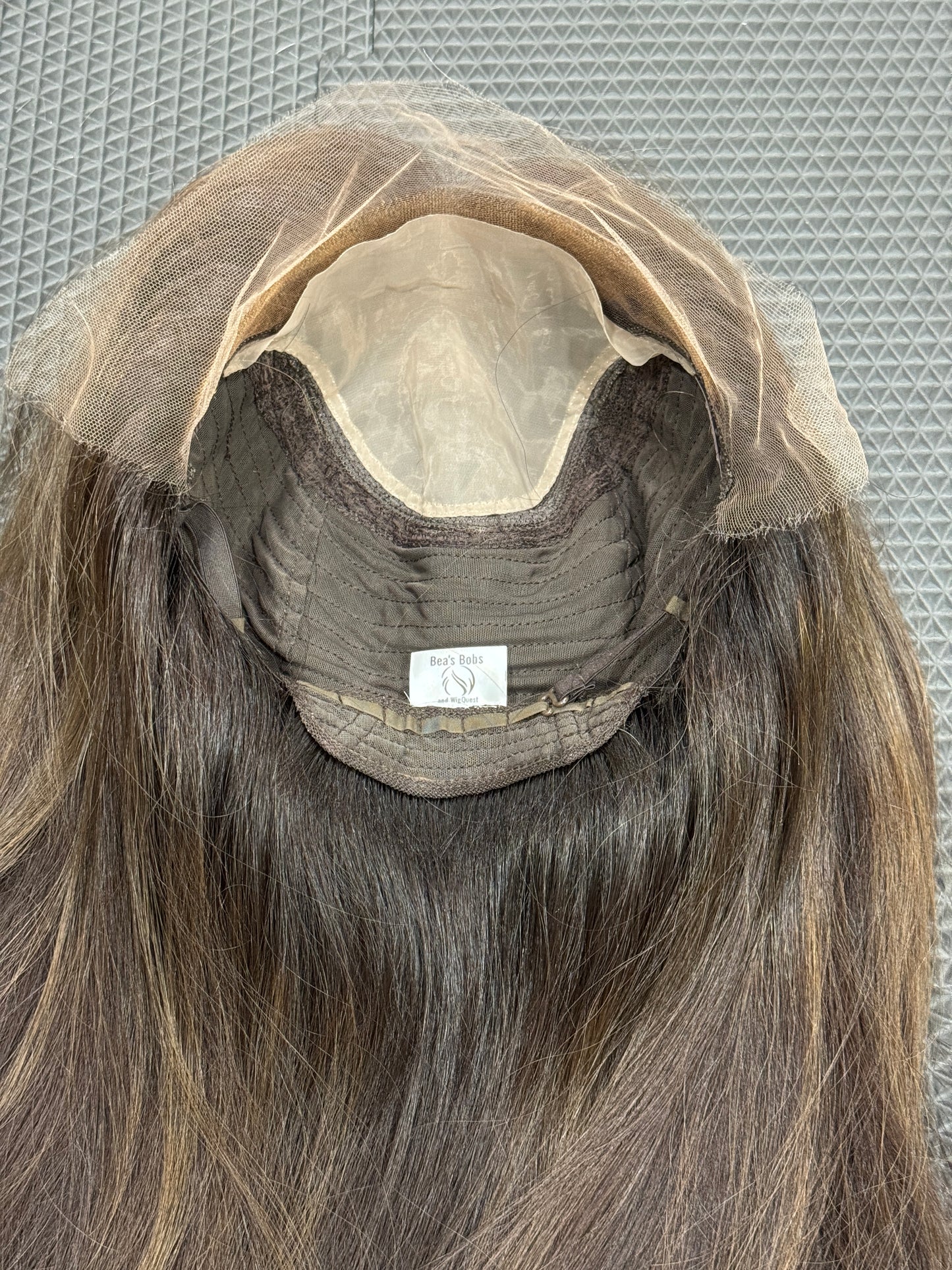 #483 Highest Quality Remy Human Hair Lace Top Wig (M) 21”
