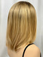 #398 Highest Quality Remy Human Hair Extra Thin medical cap silk top lace front (M)17”