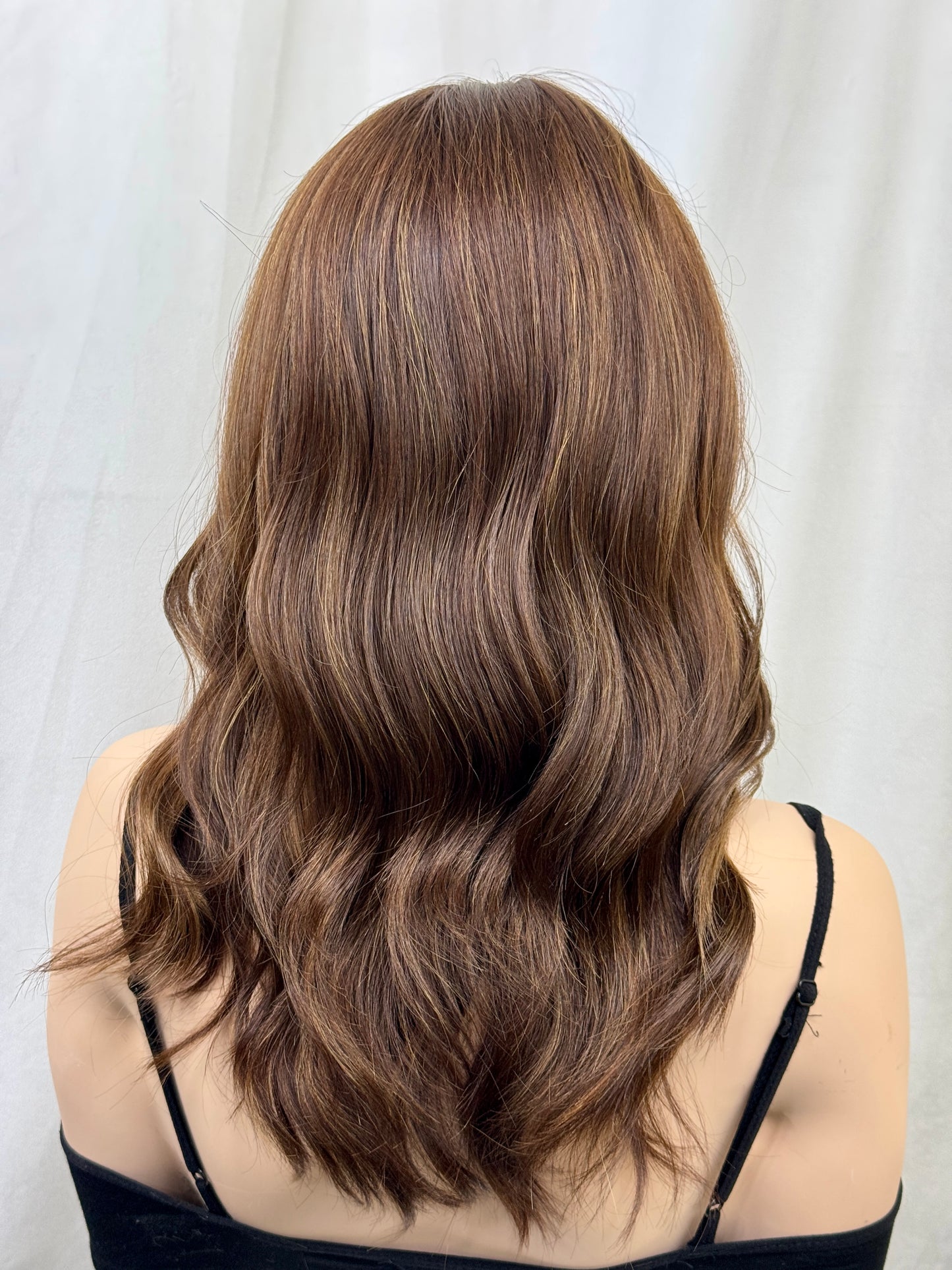#545 Highest Quality Remy Human Hair Lace Top Wig (M) 20“