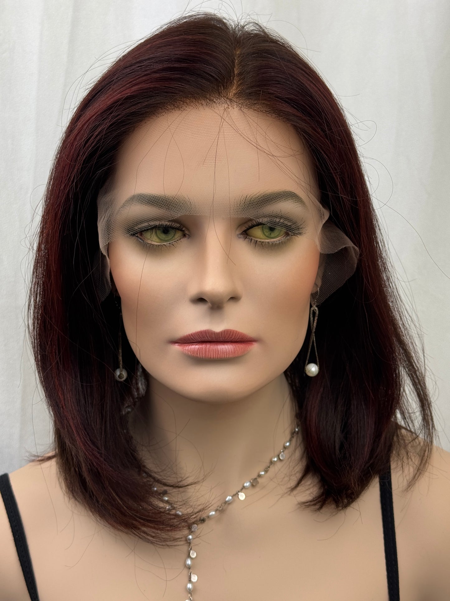 Custom lace top wig
