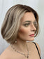 #522 Highest Quality Remy Human Hair lace top medical wig (S/XS)12“