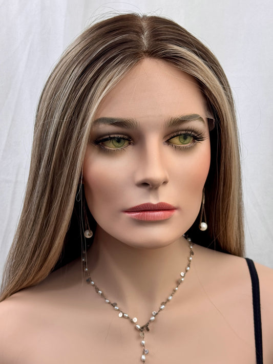 ** Reserved for JW** #525 Medical Cap Bronde wig (L)21“