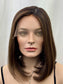 #480 Highest Quality Remy Human Hair Silk Top with Lace Front kosher Wig (S) 14”