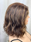 #549 Highest Quality Remy Human Hair Lace Top wig (M)15“ ( naturally wavy)