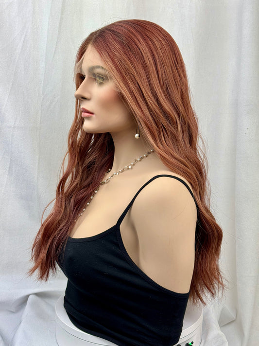 **RESERVED FOR B.M.** #516 Highest Quality Remy Human Hair Lace Top Wig (S) 25”