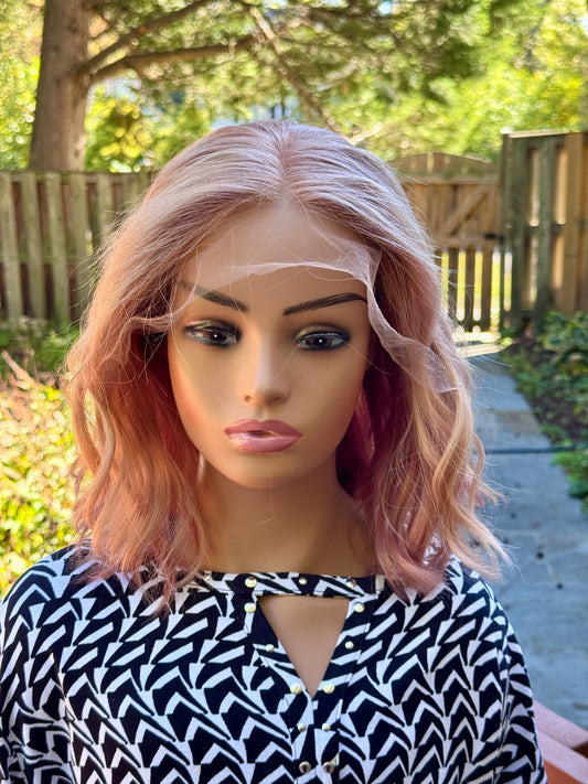 #498 Highest Quality Remy Human Hair Lace Top Wig (M)15/16”