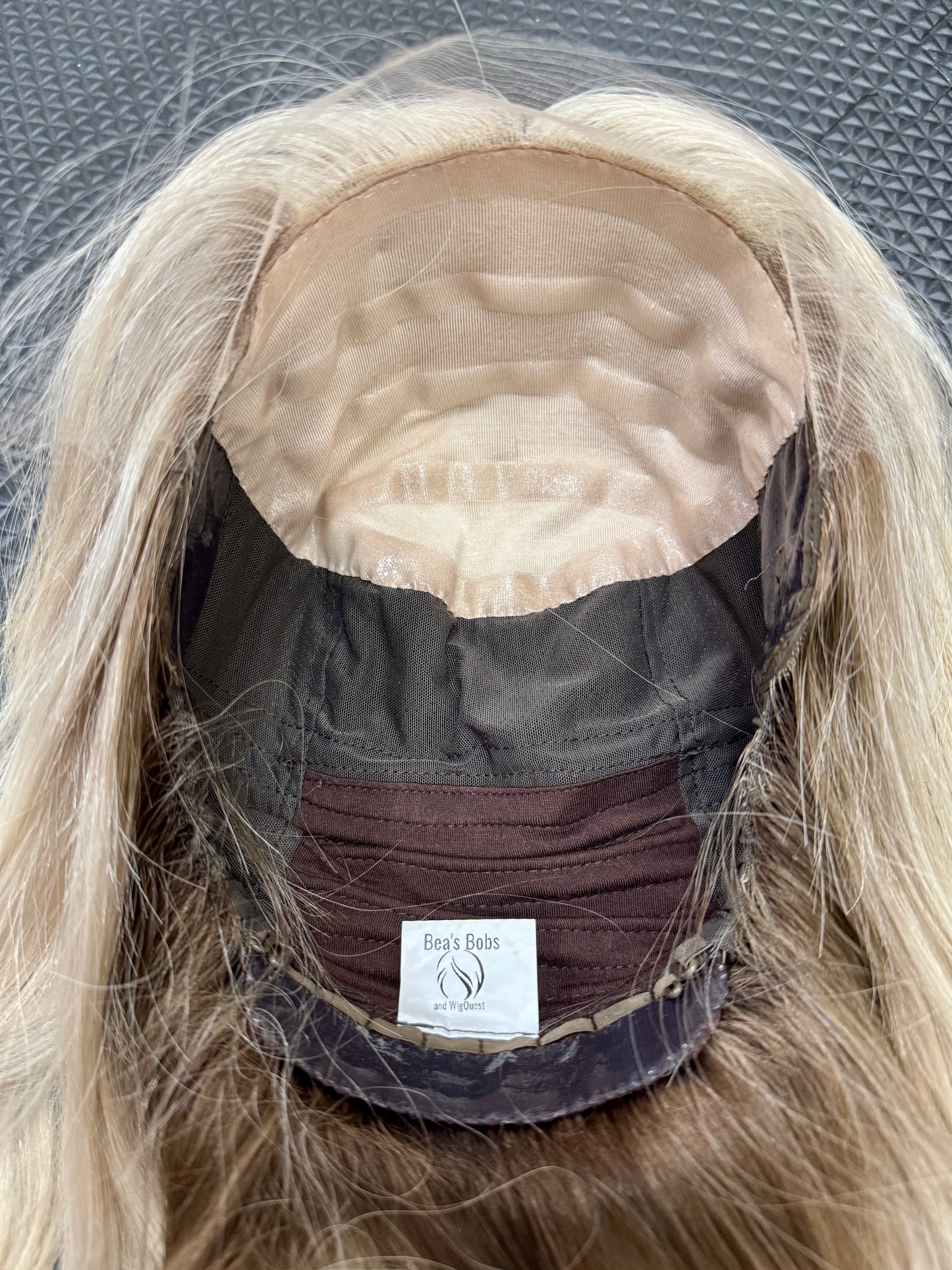 #456 Extra light low density medical Cap, Highest Quality Remy Human Hair Wig (XS/S) 18”