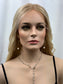 #426 Highest Quality Remy Human Hair Lace Top wig with medical cap liner (S) 25”