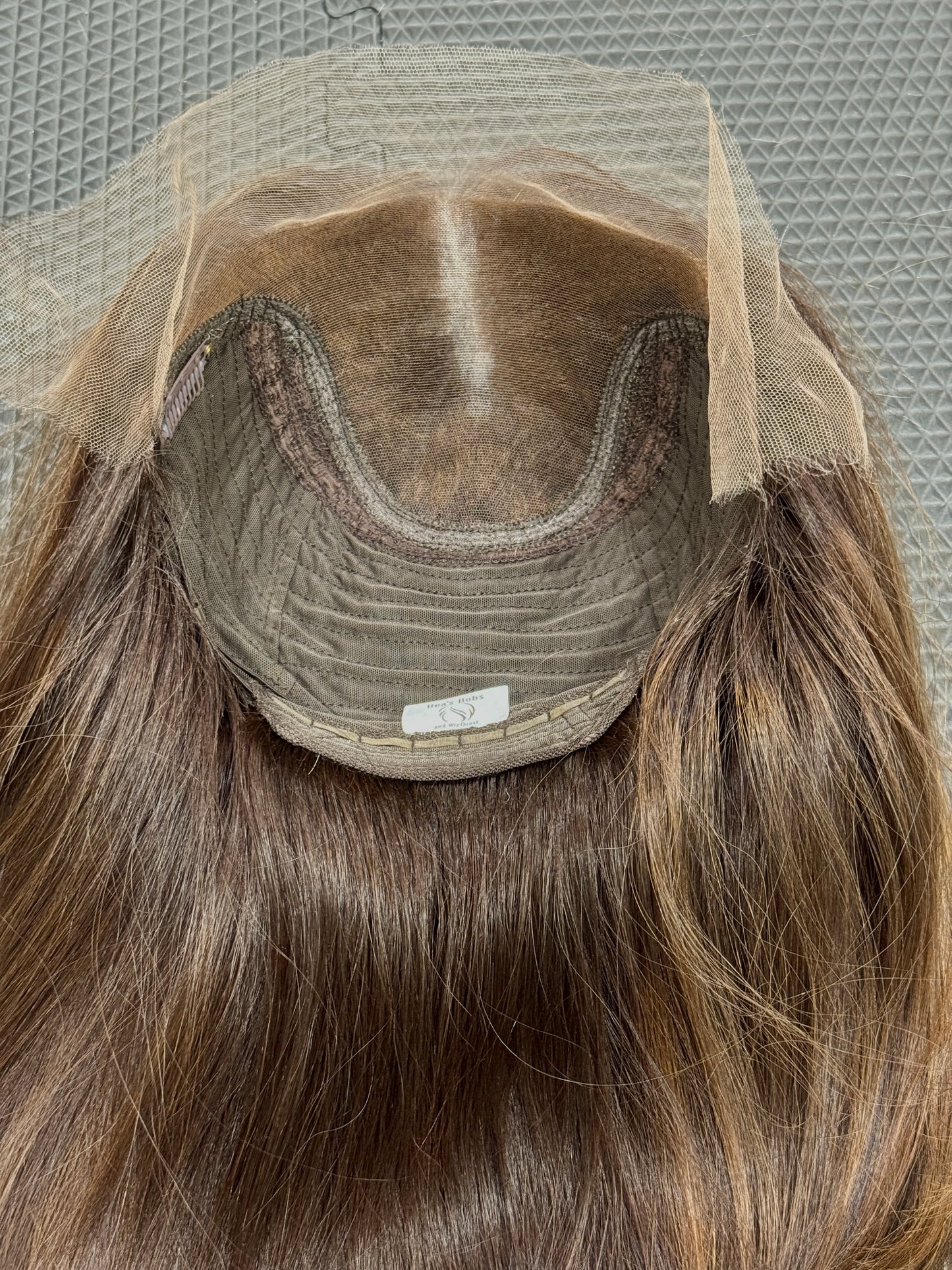 #506 Highest Quality Remy Human Hair Lace Top Wig (M)17”