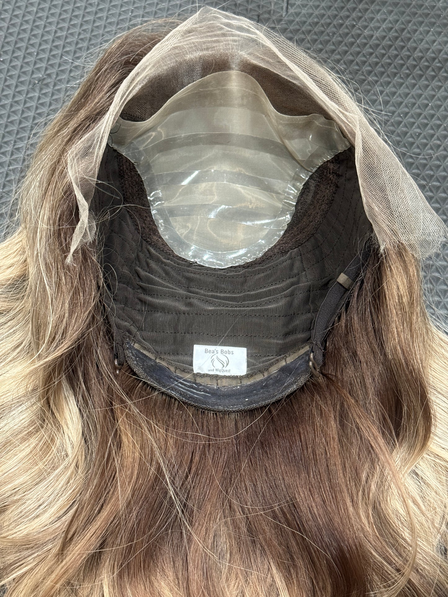 #540 Highest Quality Remy Human Hair Lace Top Wig with Medical cap feature (S)20/21“