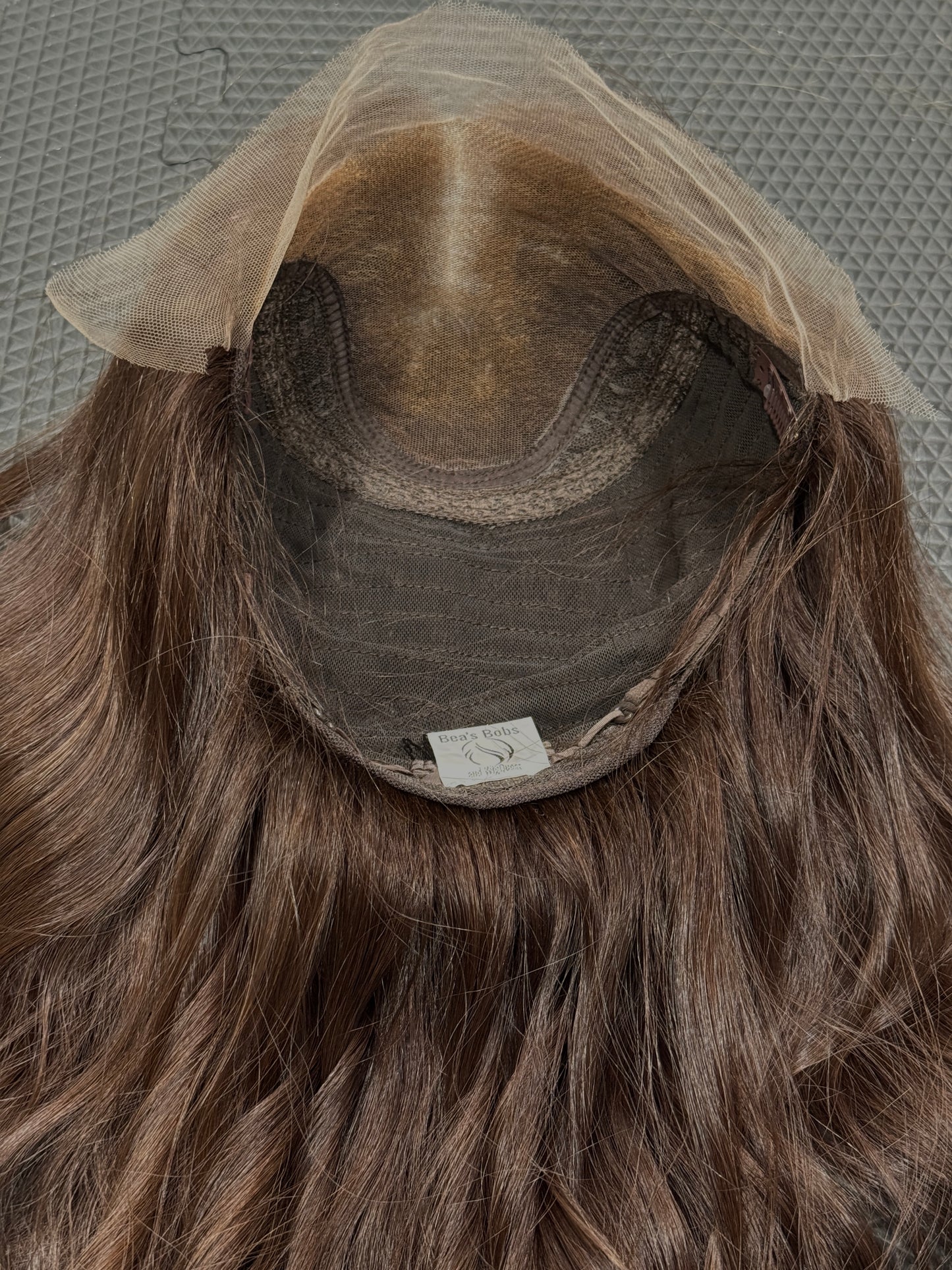 #554 Highest Quality Remy Human Hair Lace Top Wig (M)19“