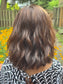 #482 Highest Quality Remy Human Hair French drawn silk top Medical Cap, mostly Hand Tied low Density Silk Top Lace Front Kosher Wig (M)14”