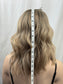 #552 Highest Quality Remy Human Hair French drawn medical cap with extra thin silk top and lace front and low density (M) 16/17”
