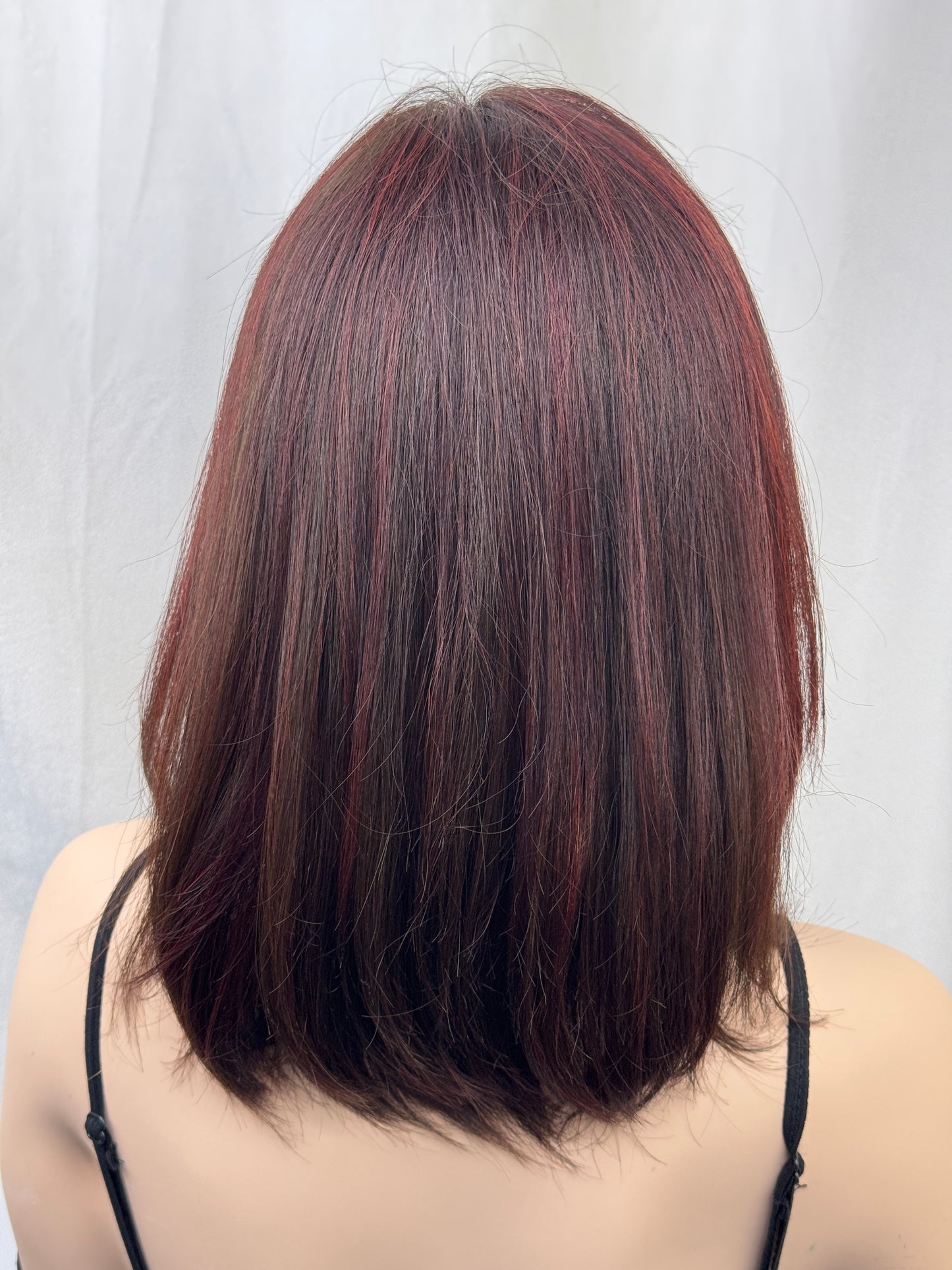 Custom lace top wig
