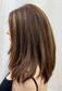 #501 Highest Quality Remy Human Hair Lace Top Kosher Wig (M)18”