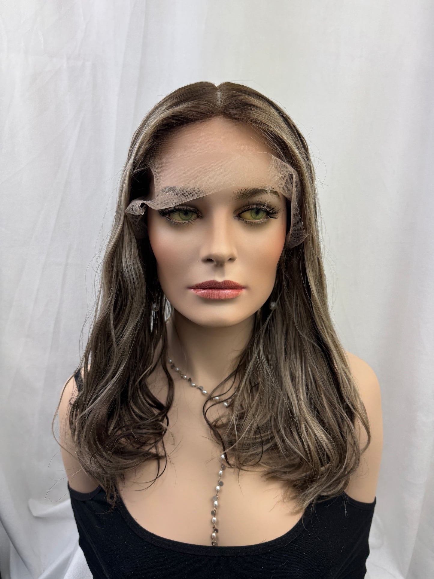 #529 Highest Quality Remy Human Hair Medical Cap Wig (S/M) 20“