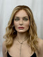 #461 Highest Quality Remy Human Hair Medical Cap French Drawn, extra thin Silk Top with Lace Front (M) 18/19”