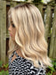 #456 Extra light low density medical Cap, Highest Quality Remy Human Hair Wig (XS/S) 18”