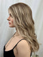 #547 Highest Quality Remy Human Hair traditional medical cap silk top with lace front (M)21/22“