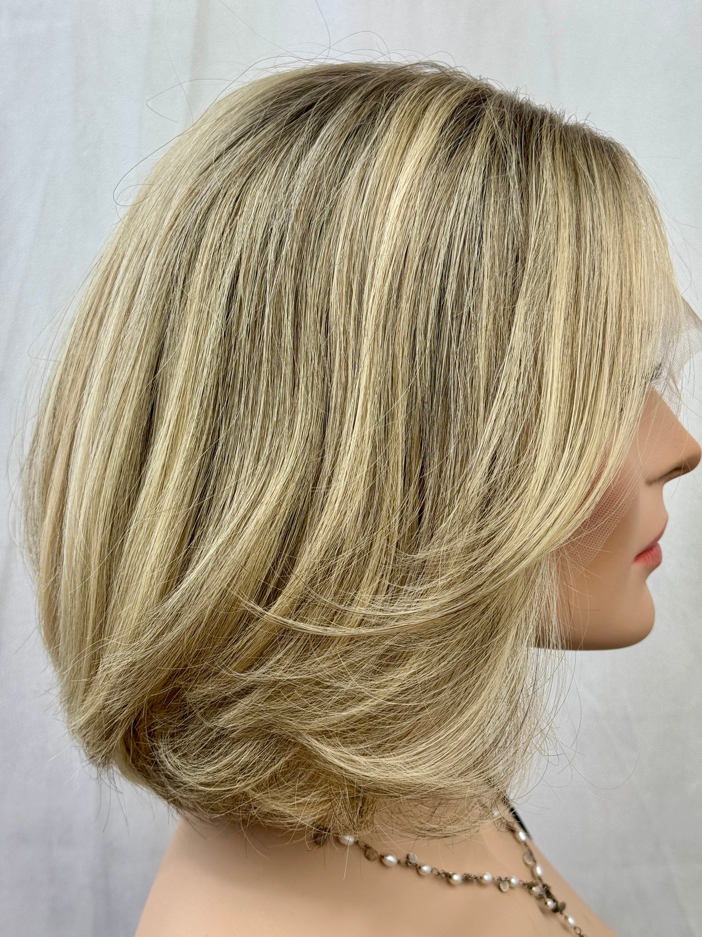 #518 Highest Quality Remy Human Hair Lace Top Wig (S) 13“