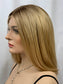 #398 Highest Quality Remy Human Hair Extra Thin medical cap silk top lace front (M)17”