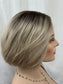 #559 Highest Quality Remy Human Hair Lace Top Wig (S) 10”