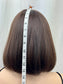 #480 Highest Quality Remy Human Hair Silk Top with Lace Front kosher Wig (S) 14”