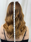 #544 Highest Quality Remy Human Hair with silicone/silk liner (S)19“