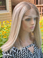 #475 **FINAL SALE ** Highest Quality Remy Human Hair Lace Top Wig (M/L)17”