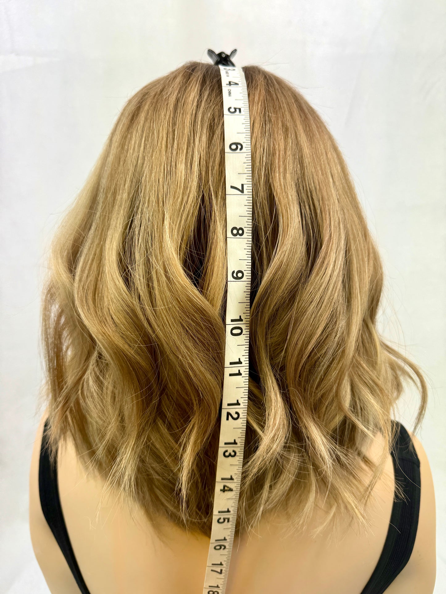 #325 Highest Quality Remy Human Hair Lace Top Wig (M)15/16”