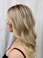 #456 Extra light low density medical Cap, Highest Quality Remy Human Hair Wig (XS/S) 18”