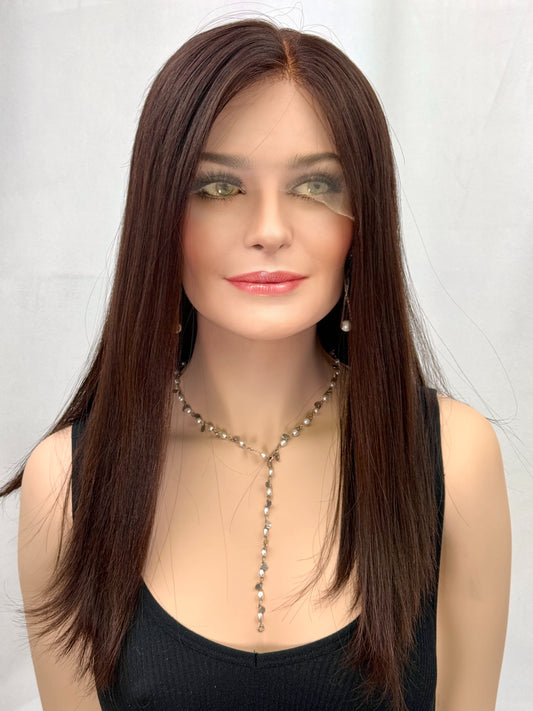 #351 Highest Quality Remy Human Hair Lace Top Wig (S)20” reserved for Sheryl B