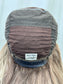 #547 Highest Quality Remy Human Hair traditional medical cap silk top with lace front (M)21/22“
