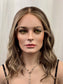 #533 Highest Quality Remy Human Hair Lace Top Wig with silk and silicone liner (S)17“