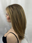 #561 Highest Quality Remy Human Hair Lace Top Wig (M)20”