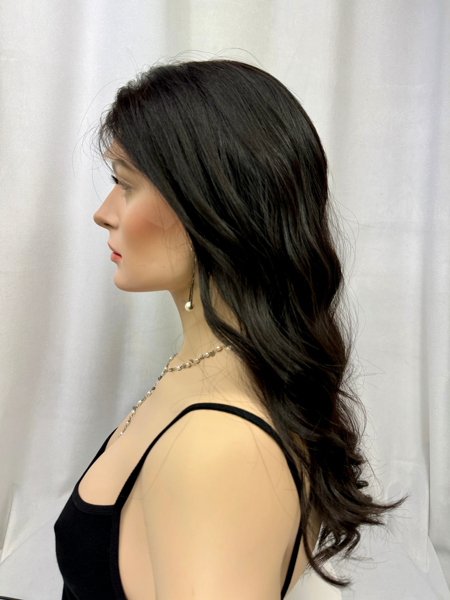 #400 Highest Quality Remy Human Hair with European Texture Lace Top Wig Low Density (S) 22/23”