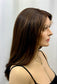 #430 Highest Quality Remy Human Hair Lace  Top (low density) Wig (S) 21”