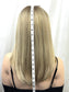 #550 Highest Quality Remy Human Hair medical cap wig with French drawn silk top and lace front and extra light cap and density (S)19“