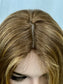 #472 Highest Quality Remy Human Hair with Russian Texture Silk Top Wig (M) 12”