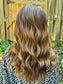 #421 Highest Quality Remy Human Hair Gripper Cap Full Lace Wig (M)23”