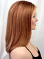 #467 Highest Quality Remy Human Hair Low Density Medical Cap French Drawn, extra thin Silk Top with Lace Front (S) 17”