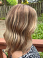 #539 Highest Quality Remy Human Hair Lace Top Wig with medical cap features (M) 16/17“