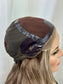 #547 Highest Quality Remy Human Hair traditional medical cap silk top with lace front (M)21/22“