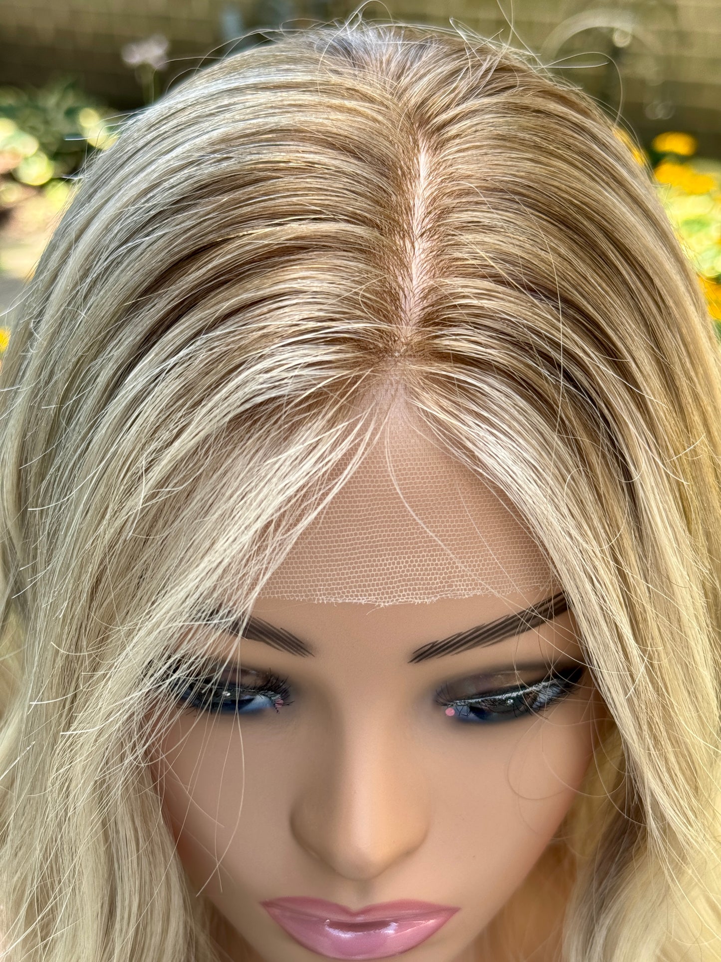 #477 Extra light low density medical Cap, Highest Quality Remy Human Hair Wig (S) 16/17”
