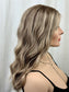 #547 Highest Quality Remy Human Hair traditional medical cap silk top with lace front (M)21/22“