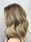 #539 Highest Quality Remy Human Hair Lace Top Wig with medical cap features (M) 16/17“