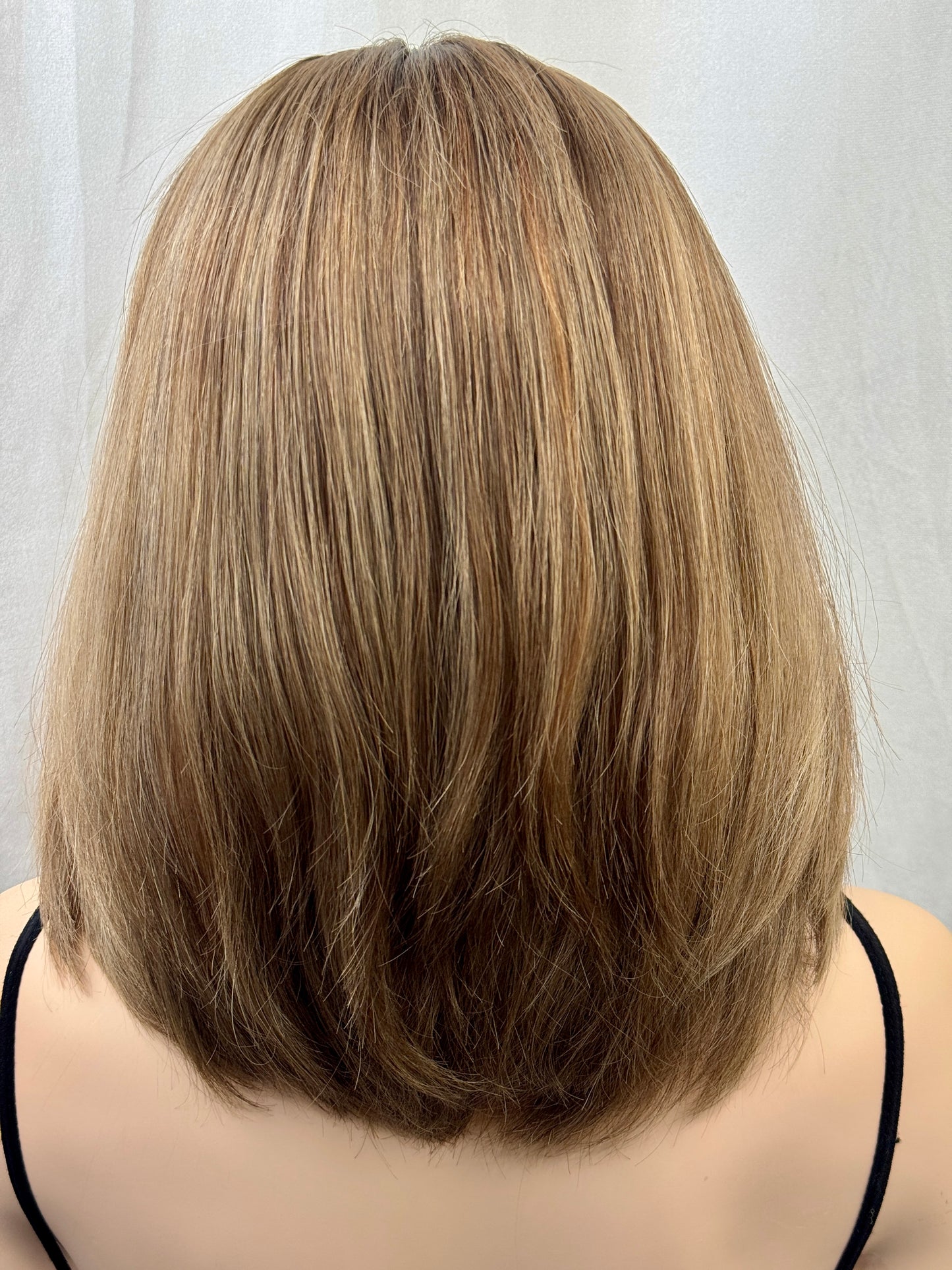 #500 Highest Quality Remy Human Hair Lace Top Wig (XS/S) 15/16”