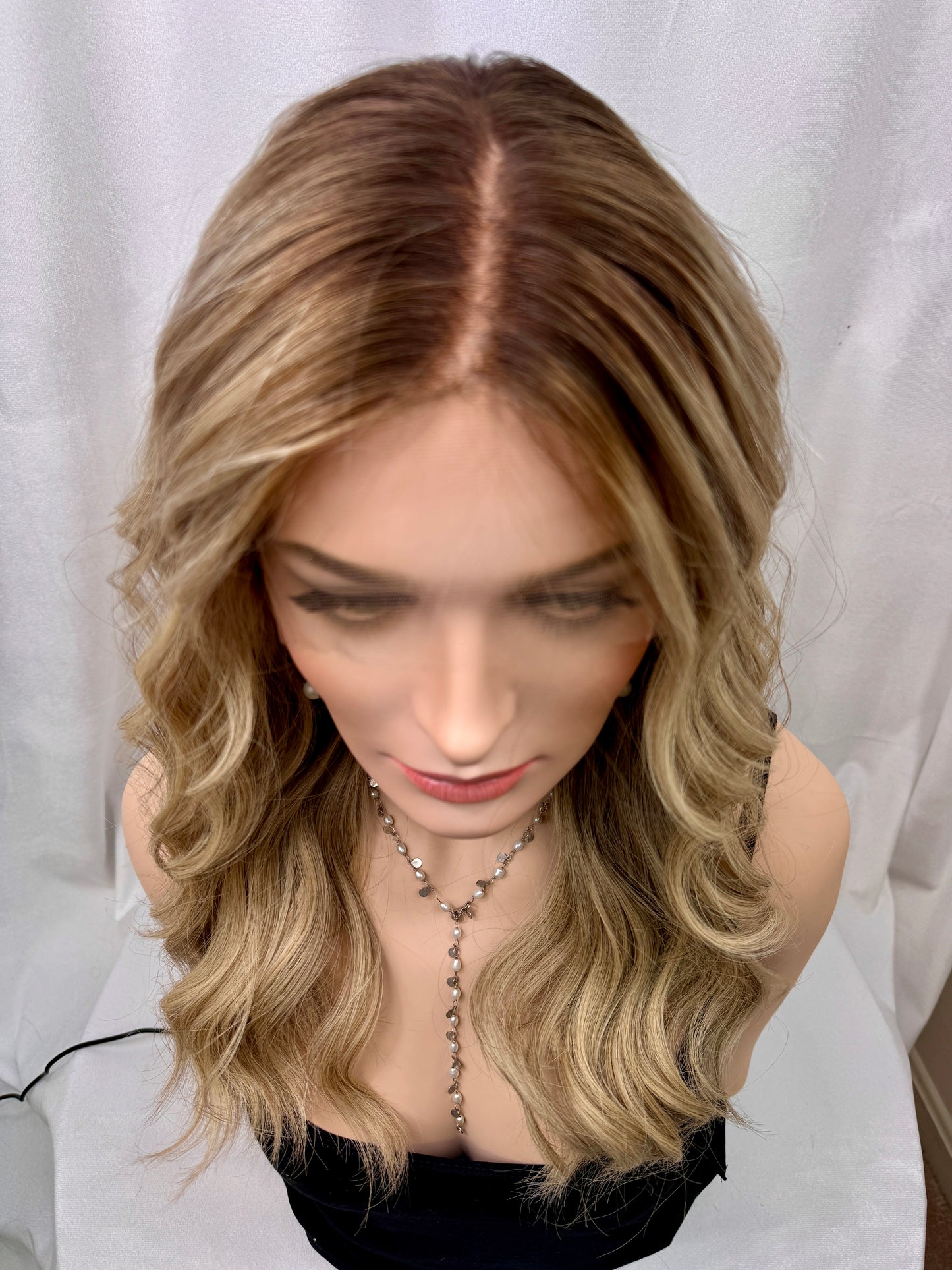 #431 Highest Quality Remy Human Hair low density Wig (S)22/23”