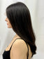 #438 Highest Quality Remy Human Hair Low Density Lace Top Wig (S) 23”