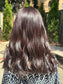 #536 Highest Quality Remy European Texture Human Hair Lace Top wig (S)19“